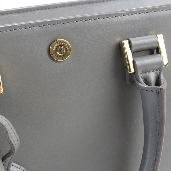 Saint Laurent Baby Cabas Handbag Leather - Picture 11 of 14